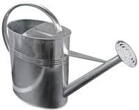 Garten Gie&szlig;kanne verzinkt f&uuml;r Innen und Au&szlig;en - 10 Liter - Metall Blumengie&szlig;kanne