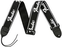 Fender Gitarrengurt mit Running Logo, Bequemer und robuster Gitarrengurt f&uuml;r