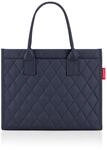 reisenthel daily shopper rhombus midnight &ndash; Moderner, geradliniger Shopper f&uuml;r