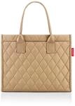 reisenthel daily shopper rhombus ginger &ndash; Moderner, geradliniger Shopper f&uuml;r jeden