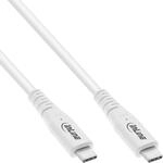 InLine USB4 Kabel, 240W USB-C auf USB-C Ladekabel, PD 3.1, 40 Gb/s, 8K@60Hz,