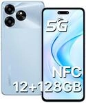 UMIDIGI Smartphone 5G Ohne Vertrag, 12GB+128GB/TF 1TB 5G Handy mit NFC, 6.57" HD+