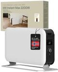 Mill Elektro Heizk&ouml;rper 2200W, Konvektor Heizung elektrisch 26-30m&sup2;,...