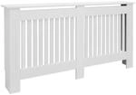 ECD Germany Heizk&ouml;rperverkleidung Landhausstil 152x19x82 cm Wei&szlig; aus MDF...
