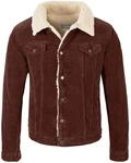Rock Creek Herren Cordjacke Winterjacke Teddyfutter Jeansjacke Herrenjacke Herren
