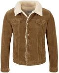 Rock Creek Herren Cordjacke Winterjacke Teddyfutter Jeansjacke Herrenjacke...