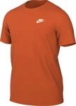 Nike Sportswear Club Herren-T-Shirt, Safety Orange, AR4997-819, M