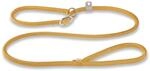 Wolters Moxonleine K2 Hundeleine Nylon Hunde Leine Aqua S-M (Curry gelb, 9mm)