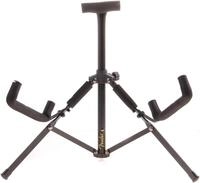 Fender Acoustics Mini Stand Gitarrenst&auml;nder Kompakt, Schwarz | Faltbarer St&auml;nder