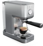 Klarstein SteelPresso Slim Siebträgermaschine – 20-Bar, 1350W, Edelstahl, 1,2L Klarstein SteelPresso Slim Siebträgermaschine – 20-Bar, 1350W, Edelstahl, 1,2L