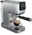 Klarstein SteelPresso Touch Slim Siebträgermaschine – 20-Bar, 1350W, 1,2L Klarstein SteelPresso Touch Slim Siebträgermaschine – 20-Bar, 1350W, 1,2L