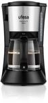 Ufesa CG7125 Capriccio 12 Delux Tropfkaffeemaschine, 12 Tassen, 680W, 1.2L Karaffe,