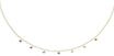 CHRIST Damen-Kette 925er Silber, recycelt 7 Zirkonia One Size 88842103