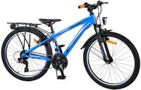 Volare Cross Kinderfahrrad - Jungen - 24 Zoll - Blau - 18-Gang - Zweihandbremsen