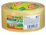 tesa tesapack bio & strong - Stark haftendes Paketband aus 98% biobasiertem Material