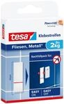 tesa Powerstrips Klebestreifen f&uuml;r Fliesen und Metall 2 kg - Doppelseitige Streifen