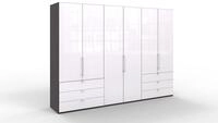 WIEMANN Loft Kleiderschrank, Schlafzimmerschrank, Gleitt&uuml;renschrank,