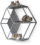 CanadianCat Company | HexaCat Kletterwand f&uuml;r Katzen - Katzenregal & Kratzbaum aus