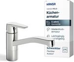 HANSA POLO K&uuml;chenarmatur Niederdruck | Armatur 120&deg; schwenkbar I Hoher...