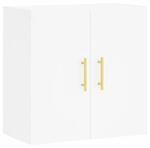 vidaXL Wandschrank, H&auml;ngeschrank mit viel Stauraum, Wandmontage Badschrank