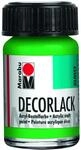 Marabu 11300039062 - Decorlack Acryl Hellgr&uuml;n 062, 15 ml, hochgl&auml;nzender Acryllack