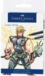 FABER-CASTELL 267191 - Tuschestift Pitt Artist Pen Comic Illustration 3D Set, 5