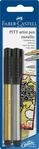 Faber-Castell 167396 - Tuschestift Pitt artist pen, St&auml;rke 1,5 mm, 2er Set,