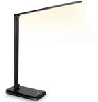Schreibtischlampe LED Dimmbare Tischleuchte 5 Farb und 10 Helligkeitsstufen