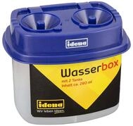 Idena 60049 - Wasserbox mit 2 Tanks, Transparent/blau, 1 St&uuml;ck