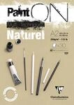 Clairefontaine 96543C Zeichenblock PaintOn Naturel A2 30 Blatt 250g Sand