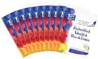 OXFORD Zeichenblock Schule, 10er Pack, DIN A4, blanko, 20 Blatt