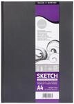 DALER ROWNEY Simply Skizzenbuch, mittlere K&ouml;rnung, 100 g/m&sup2;, Hardcover, DIN A4 21 x