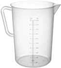 HENDI Messbecher, mit Skalierung, ergonomischer Griff, Bruchsicher, 5L,