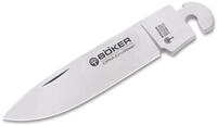 B&ouml;ker Optima Drop-Point-Klinge CPM-CruWear, silber, 9 cm