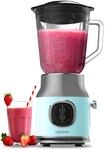 Cecotec Standmixer Retro RetroTwist Blue. 800W Maximale Leistung, Pulse-Funktion,
