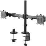 One For All Universal-Doppelmonitorarm f&uuml;r 13-32 Zoll &ndash; VESA 75/100 mm &ndash;
