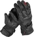 Dane Nibe 4 wasserdichte Motorrad Handschuhe Lang, schwarz, L