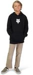 Fox Racing Yth Legacy Fleece Po Windbreaker Unisex Kinder, Schwarz, M