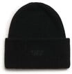 Superdry Damen Weiche Rippstrick-Beanie Schwarz 1SIZE