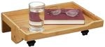 Relaxdays Bettablage, Mini-Nachttisch zum Klemmen, f&uuml;r Bett & Hochbett, H x B x T: 9