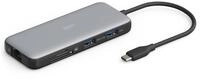 DIGITUS USB-C Docking Station &ndash; 8-Ports &ndash; 2x HDMI UltraHD 4k 60Hz &ndash; 2x USB-A