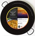 Paella-Pfanne, Carbonstahl, emailliert, 30 cm, f&uuml;r 4 Portionen