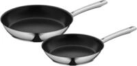WMF Nordic Profi Pfannenset Induktion 2-teilig, Bratpfanne Induktion 24, 28 cm,