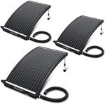 Monzana&reg; Sonnenkollektor Pool 3X 112x55x14cm 10000 L/h H&ouml;henverstellbar...