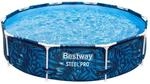 Bestway Steel Pro Frame Pool ohne Pumpe &Oslash; 305 x 66 cm, tropisches...