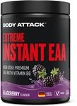 Body Attack Extreme Instant EAA Pulver - Blackberry, 500 g - Vegan, Made in Germany -