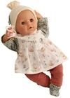 Schildkr&ouml;t Schnullerbaby Amy 45 cm (Puppe mit Malhaar und braunen Schlafaugen, Baby