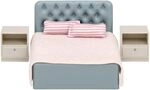 Lundby Schlafzimmer Puppenhaus - Möbelset 6-teilig - Puppenhauszubehör - Möbel - Lundby Schlafzimmer Puppenhaus - Möbelset 6-teilig - Puppenhauszubehör - Möbel -