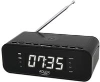 ADLER AD 1192B Radiowecker mit kabellosem Ladeger&auml;t Bluetooth 5.0 UKW-Radio 30