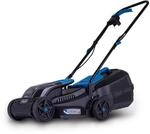 Scheppach Akku Rasenm&auml;her BC-MP320-X | 32cm Schnittbreite | f&uuml;r 250-300m&sup2; | 30L
